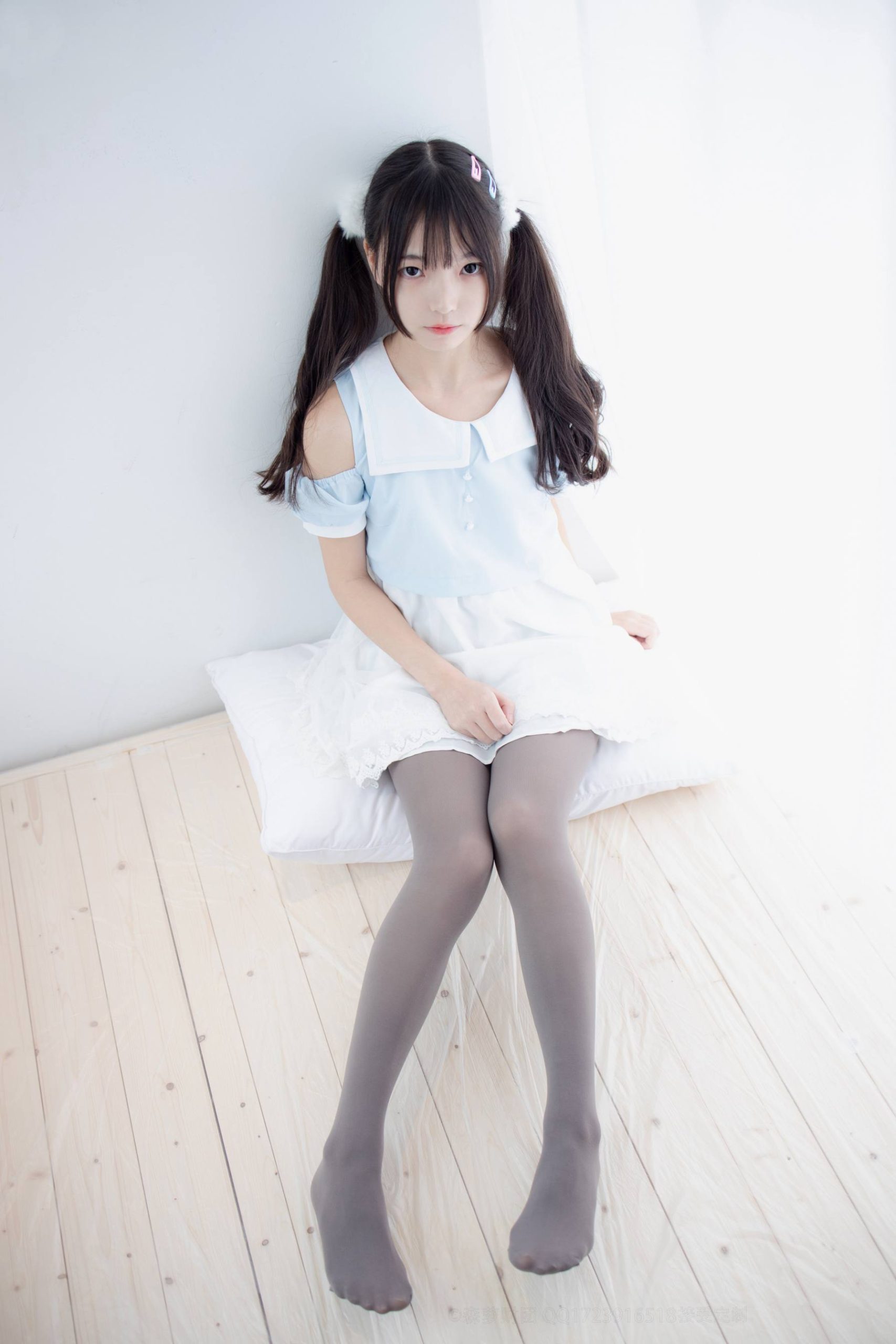 图片[2]-超级甜美的灰丝小姑娘【86P】20005-婷美图