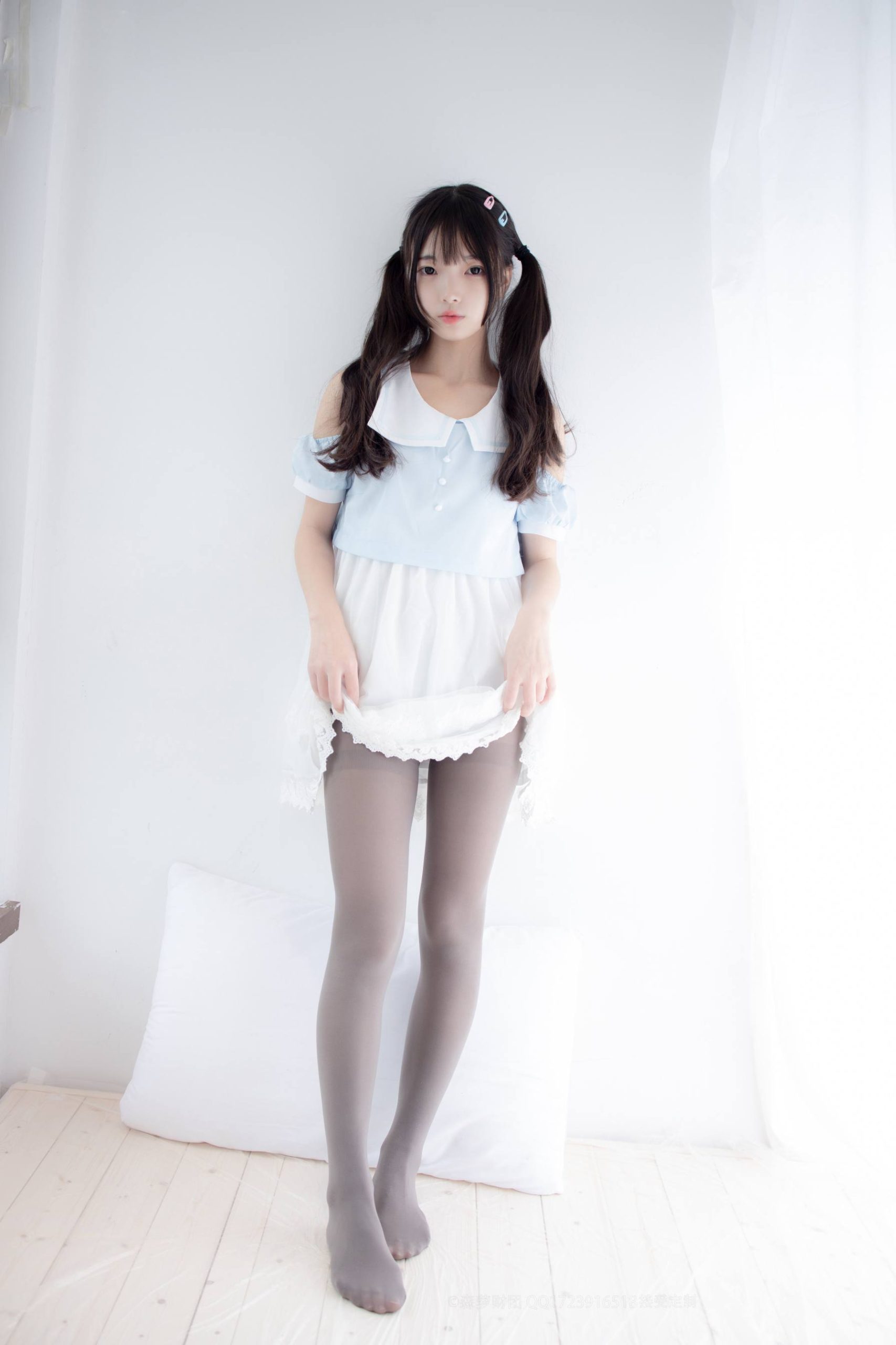 图片[4]-超级甜美的灰丝小姑娘【86P】20005-婷美图