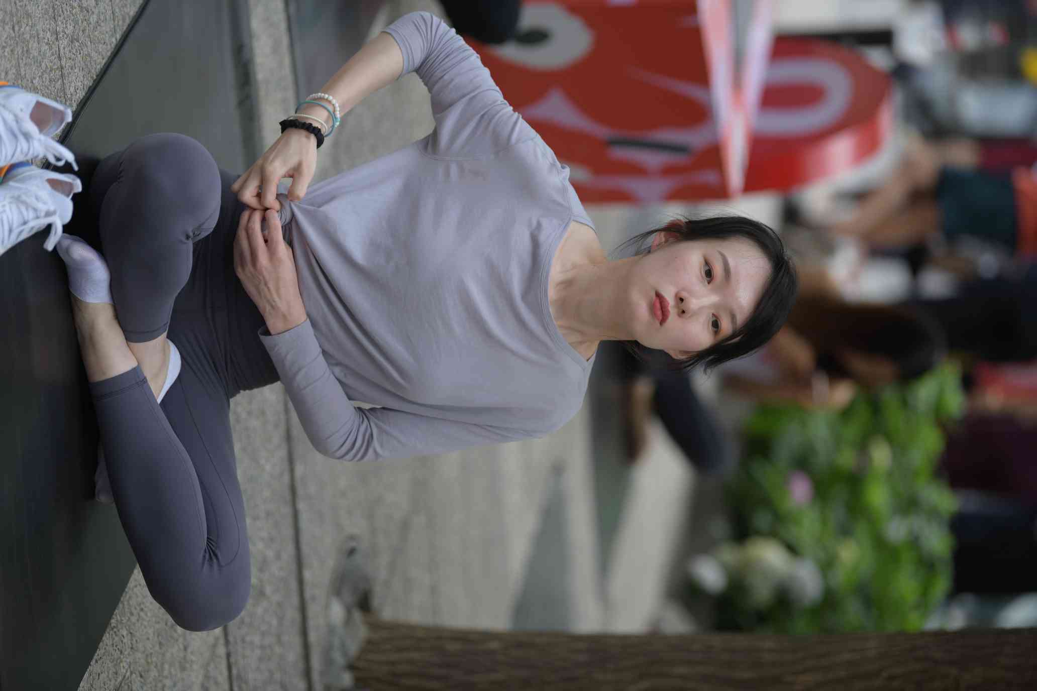 图片[4]-做瑜伽的小女人【75P】04023-婷美图