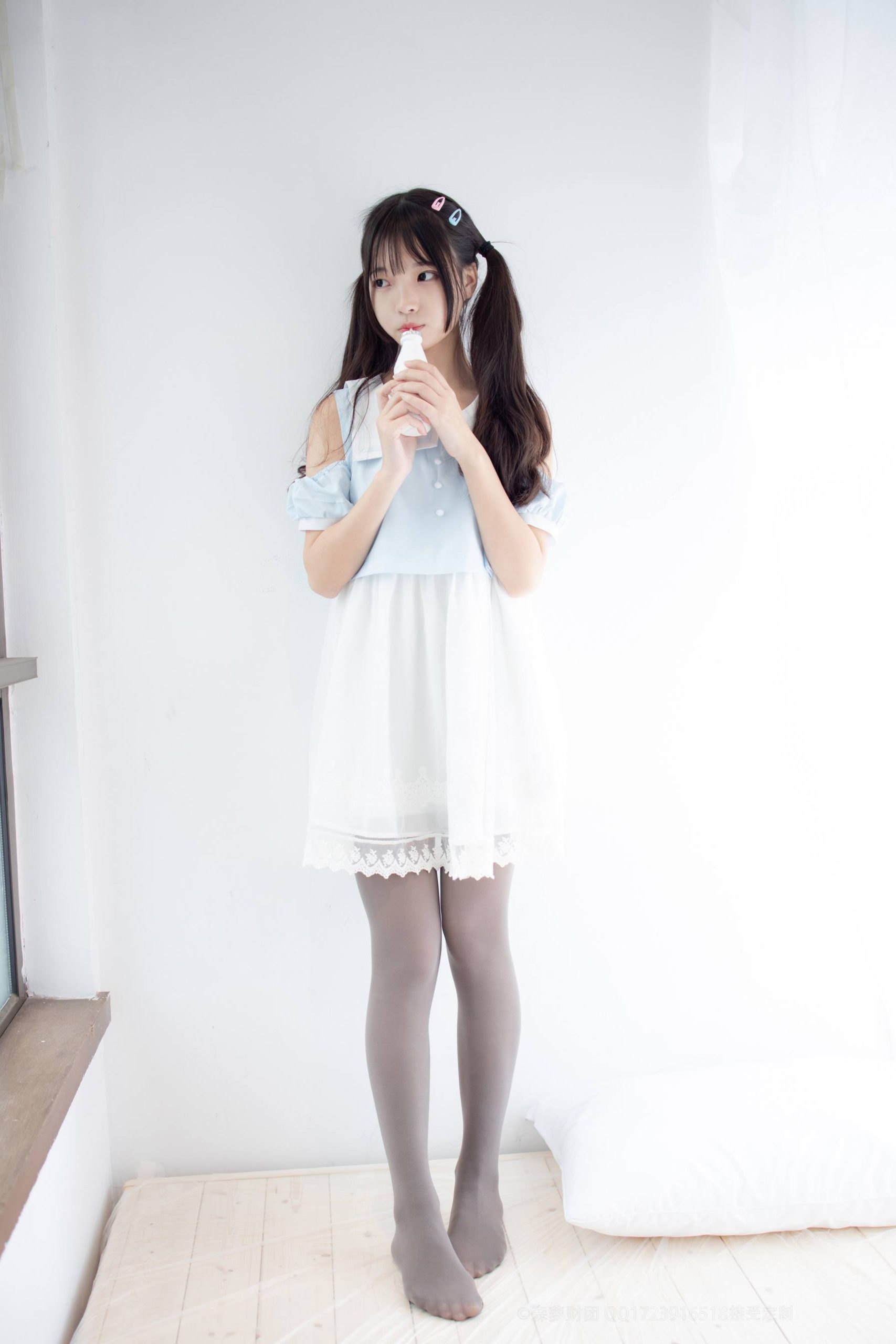 图片[6]-超级甜美的灰丝小姑娘【86P】20005-婷美图
