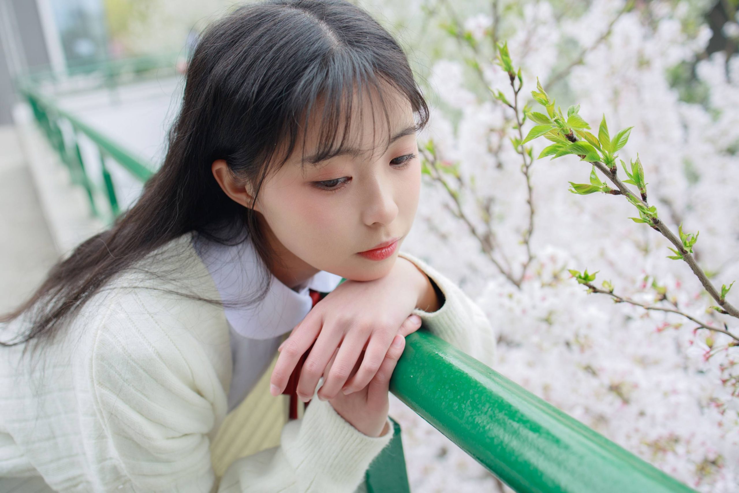 图片[6]-甜美可人的白丝姑娘【127P】20011-婷美图
