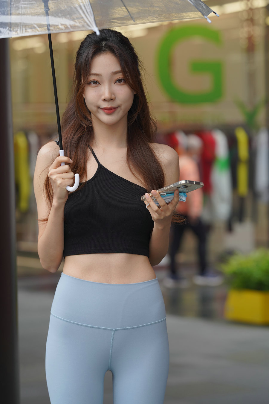 大眼睛瑜伽裤女孩J2903 988P8V-37.6GB-婷美图