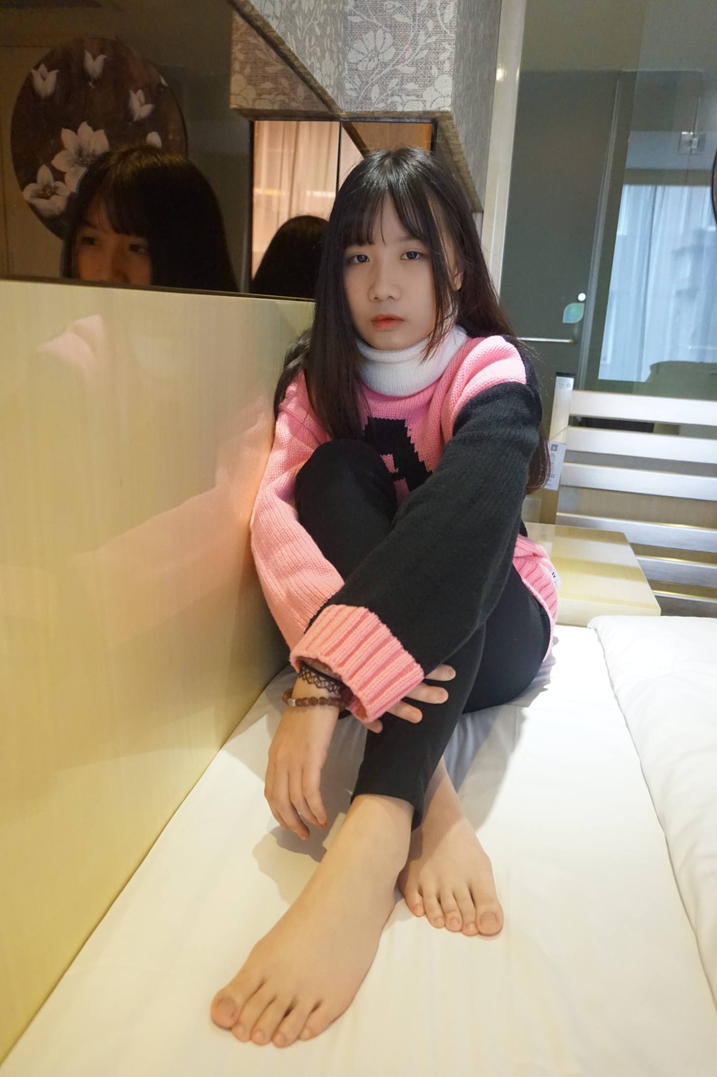 图片[4]-齐刘海的长发女孩【70P】20016-婷美图