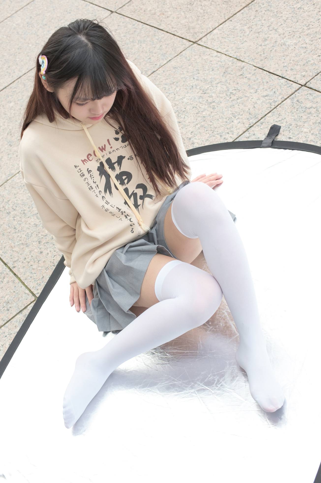 图片[5]-甜美的白丝女孩【131P】20007-婷美图