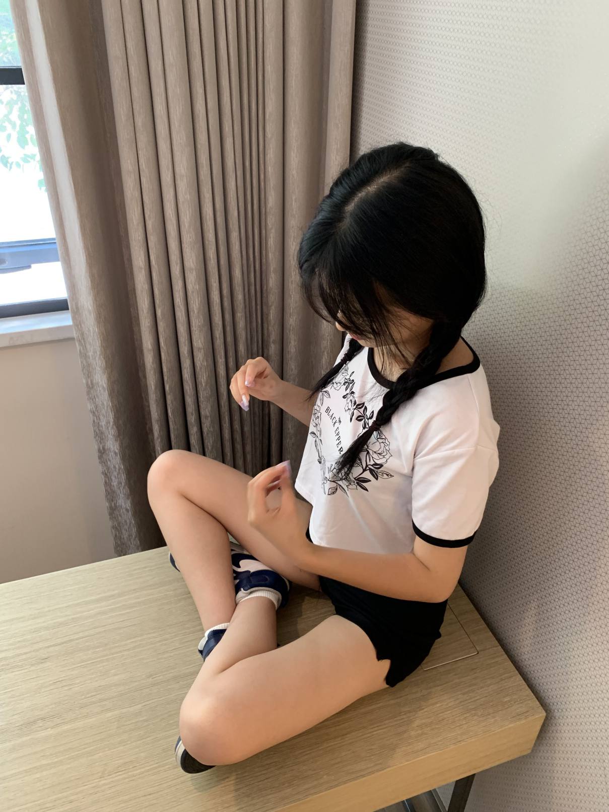 图片[4]-调皮的白袜女孩【149P】20017-婷美图
